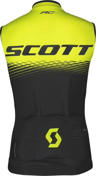 Scott RC Pro Trikot ärmellos sulphur yellow/black (Herren)