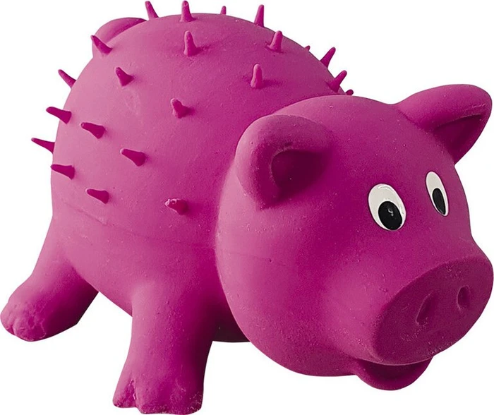Nobby Latex Schwein, 11cm, rosa (Himbeer)