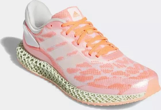 adidas 4D Run 1.0 cloud white/signal coral