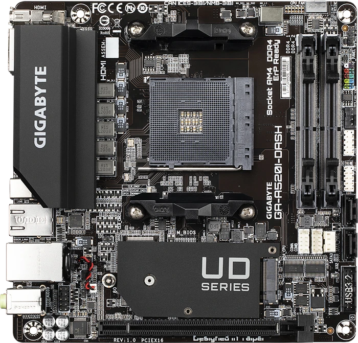 GIGABYTE GA-A520I-DASH (AMD AM4)