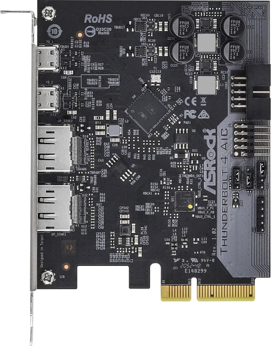 ASRock Thunderbolt 4 AIC, PCIe 3.0 x4
