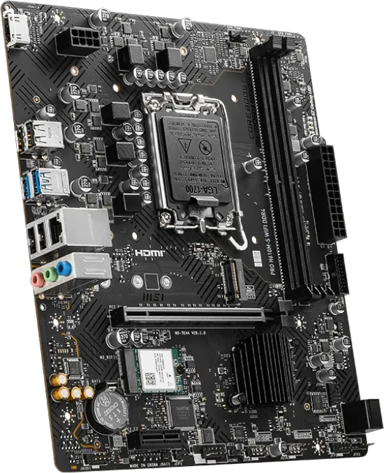 MSI PRO H610M-S WIFI DDR4 (Intel 1700)
