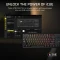 Corsair Gaming K70 CORE TKL RGB, schwarz, MLX RED V2, USB, ES Vorschaubild