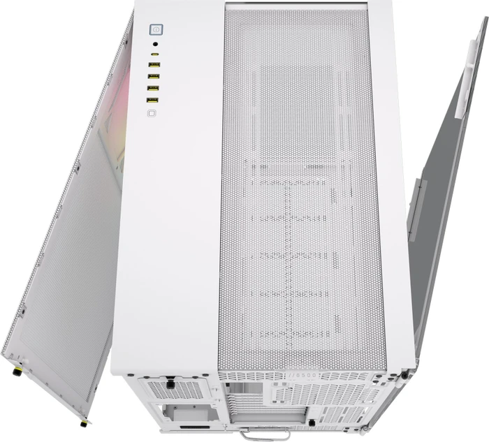 Corsair 6500X RGB iCUE LINK, weiß, Glasfenster