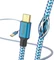 Hama Ladekabel Reflective USB-A/Micro-USB 1.5m Nylon blau Vorschaubild