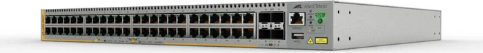 Allied Telesis x220 Rackmount Gigabit Managed Switch, 48x RJ-45, 4x SFP, 740W PoE+