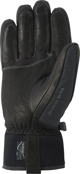 Ziener Ganzenberg AS AW Skihandschuhe grey iron tec
