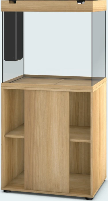 Juwel Lido 200 LED Aquarium-Set mit Unterschrank, helles Holz/helles Holz, 200l