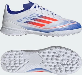 adidas F50 League TF cloud white/solar red/lucid blue (Junior)