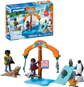 playmobil Animals & Friends Zoo Eis-Expedition