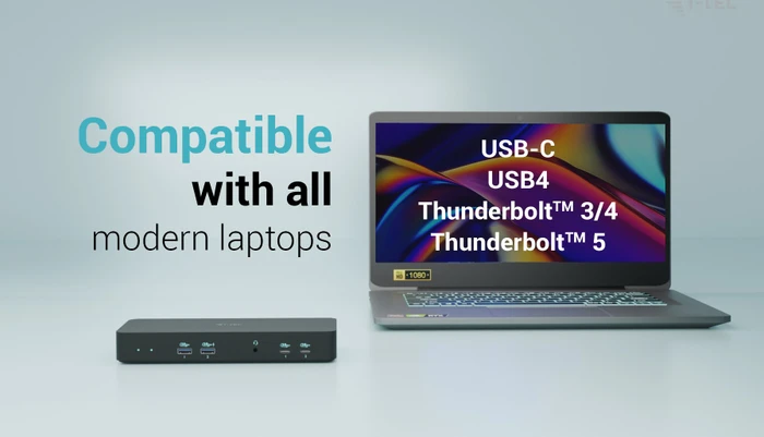 i-tec Intelligent Triple Display Docking Station, USB-C 3.1 [Buchse]