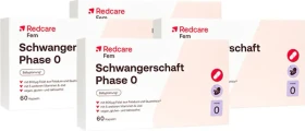 Redcare Schwangerschaft Phase 0 Kapseln, 240 Stück (4x 60 Stück)