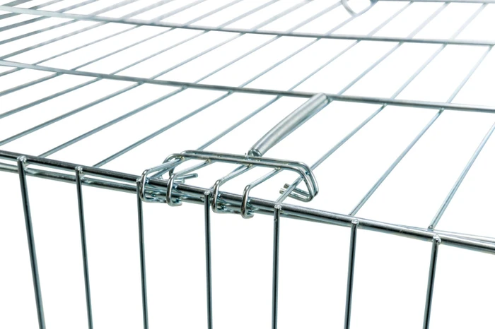 Trixie Freilaufgehege für Kleintiere, groß, silber