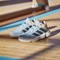adidas Court Stabil blue/bright royal/team solar orange (Damen) Vorschaubild