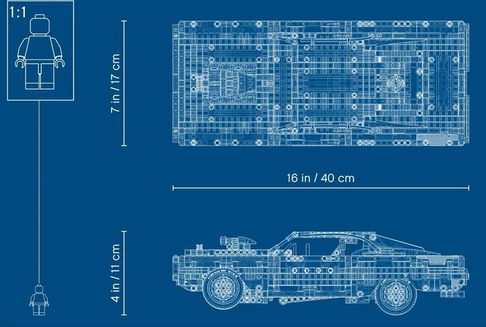 LEGO Technic - Dom's Dodge Charger