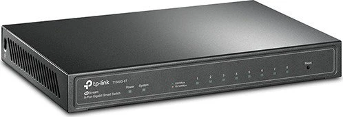 TP-Link T1500G JetStream Desktop Gigabit Smart Switch, 8x RJ-45, PoE PD