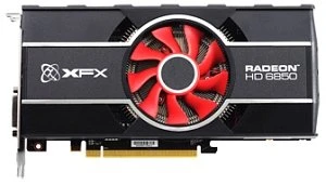 XFX Radeon HD 6850 800M, 1GB GDDR5, 2x DVI, HDMI, DP