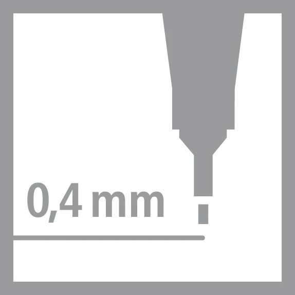STABILO point 88 azurblau