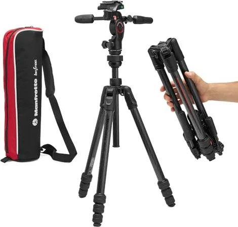 Manfrotto Befree GT PRO 3-Way Carbon-Stativ