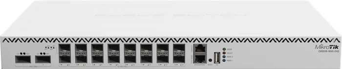 MikroTik Cloud Router Switch CRS518 Rackmount 25G Managed Switch, 16x SFP28, 2x QSFP28
