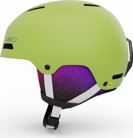 Giro Crüe MIPS Helm matte flo green (Junior)