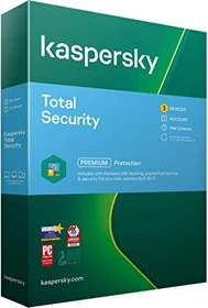 Kaspersky Lab Total Security 2020, 3 User, 1 Jahr, ESD (deutsch) (Multi-Device) (KL1949G5CFS-20-ESD)