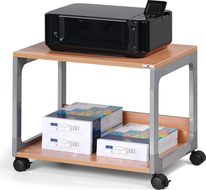 Durable System Multi Trolley 48, silber/buche, Rollwagen