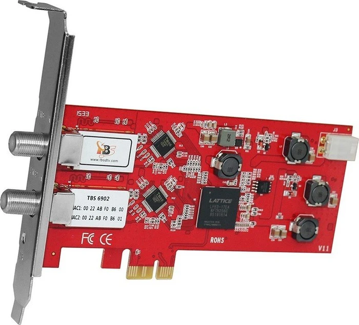 TBS DVB-S2/-S Doppel-Tuner, PCIe x1