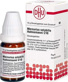 DHU Mercurius Solubilis Hahnemanni C10 Globuli, 10g