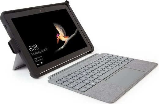 Kensington BlackBelt Rugged Case for Microsoft Surface Go/Go 2, grau