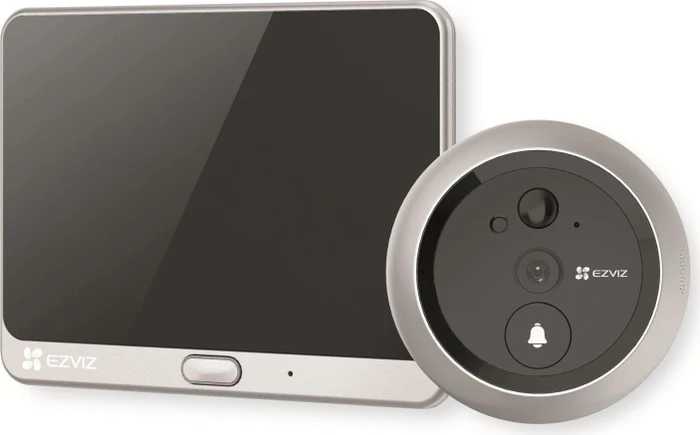 Ezviz DP1C Video Doorbell Wire-Free, inkl. Monitor, Video-Türklingel