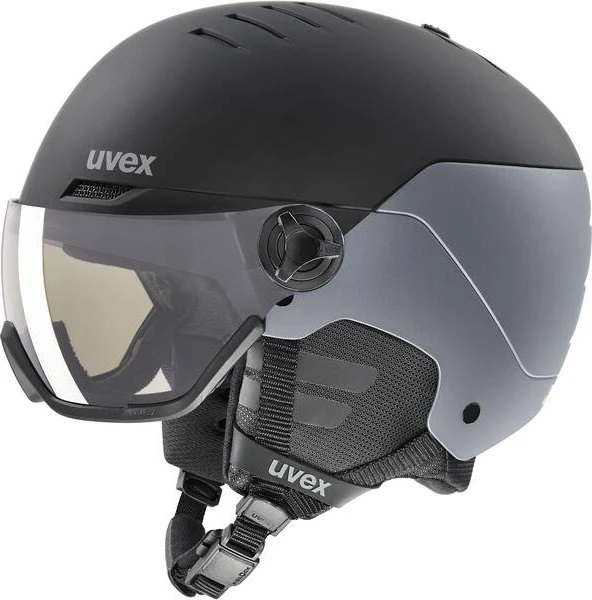 UVEX Wanted Visor Pro V Helm black matt