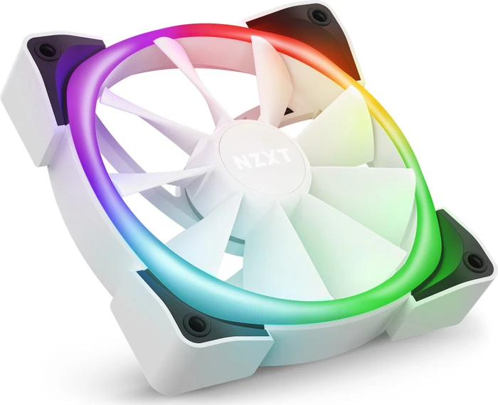 NZXT Aer RGB 2, Matte White, weiß, 120mm