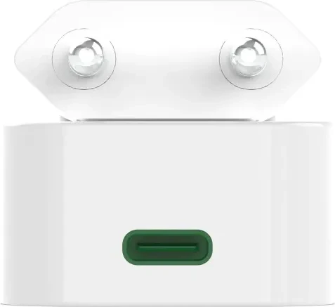 Hama Schnellladegerät GaN 1x USB-C faltbares Mini-Ladegerät PD 30W weiß