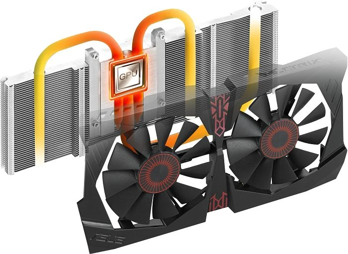 ASUS Strix Radeon R9 285, STRIX-R9285-DC2OC-2GD5, 2GB GDDR5, 2x DVI, HDMI, DP