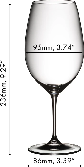 Riedel Vinum Shiraz/Syrahglas, 2 Stück