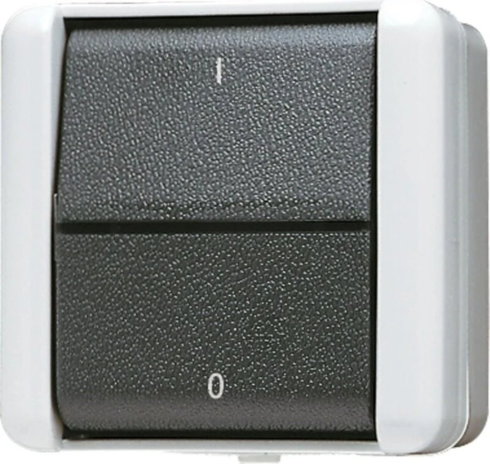 Jung WG 800 Wippschalter mit Kennzeichnung I/O 10AX 400V