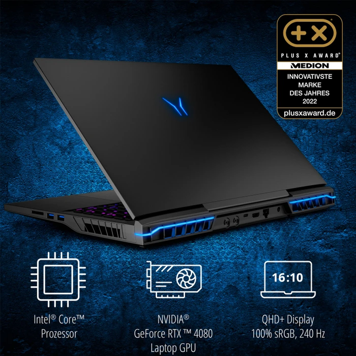 Medion Erazer Beast X40, Core i9-14900HX, 32GB RAM, 1TB SSD, GeForce RTX 4080, DE