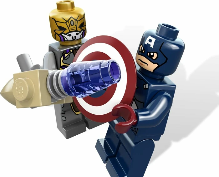 LEGO Marvel Super Heroes Spielset - Captain Americas Rächer-Bike