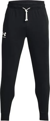 Under Armour Rival Terry Trainingshose lang black/onyx white (Herren)