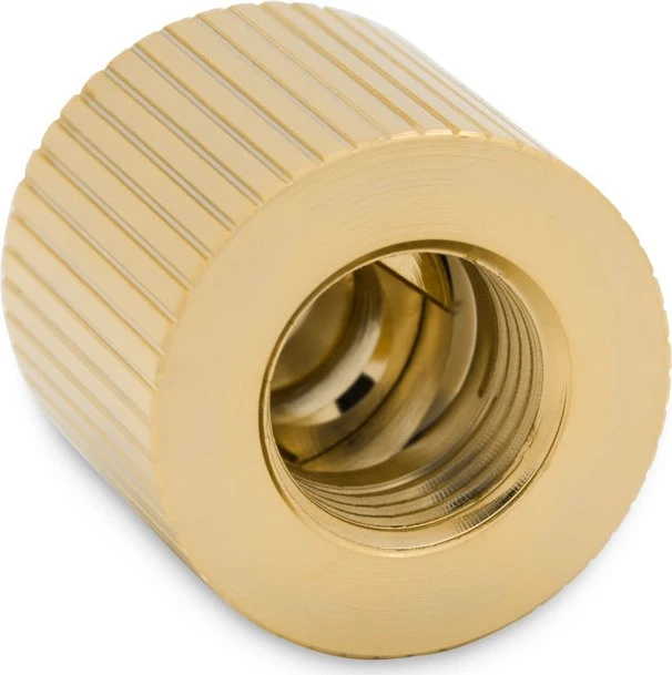 EK Water Blocks Quantum Line EK-Quantum Torque Rotary Offset 3, G1/4", 3mm Versatz, gold