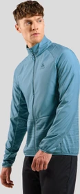 Odlo The Run Easy Warm Hybrid Funktionsjacke provincial blue (Herren)