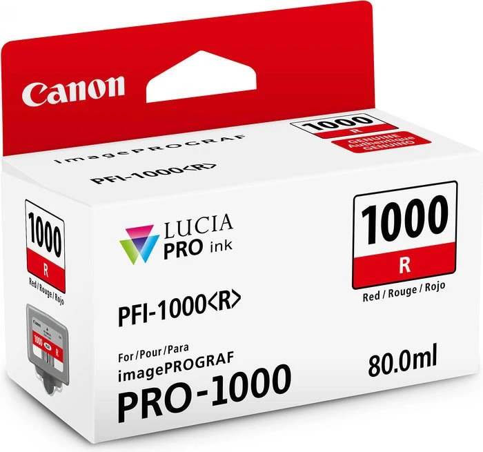 Canon Tinte PFI-1000R rot