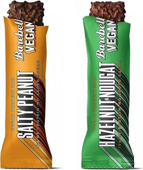 Barebells Vegan Protein Bar Caramel Peanut 660g (12x 55g)
