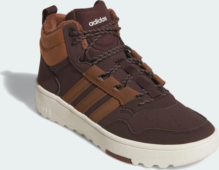 adidas Hoops Mid 4.0 shadow brown/supplier colour/off white