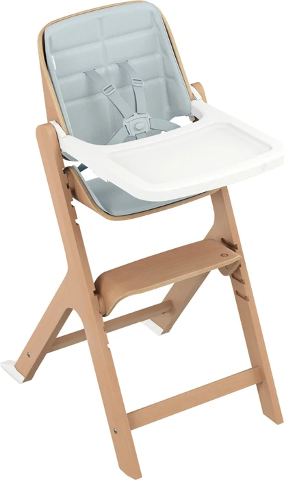 Maxi-Cosi Nesta mit Baby- und Kleinkinderset beyond sky grey/natur