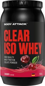 Body Attack Clear Iso Whey Kirsche 900g