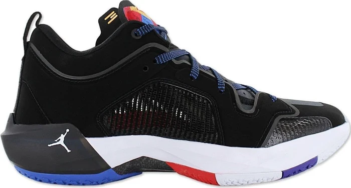 Nike Air Jordan XXXVII Low black/university red/bright concord/white