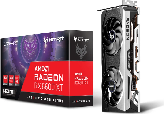 Sapphire Nitro+ Radeon RX 6600 XT, 8GB GDDR6, HDMI, 3x DP, lite retail