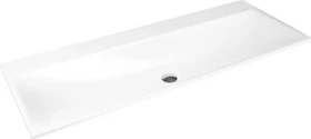 Kaldewei Silenio 3039 Einbauwaschtisch 120x46x14cm, Perl-Effekt, alpinweiß